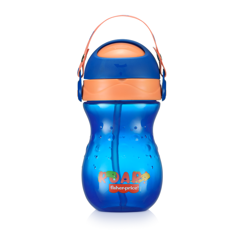 COPO COM CANUDO PLAYFUL AZUL TWIST - FISHER PRICE