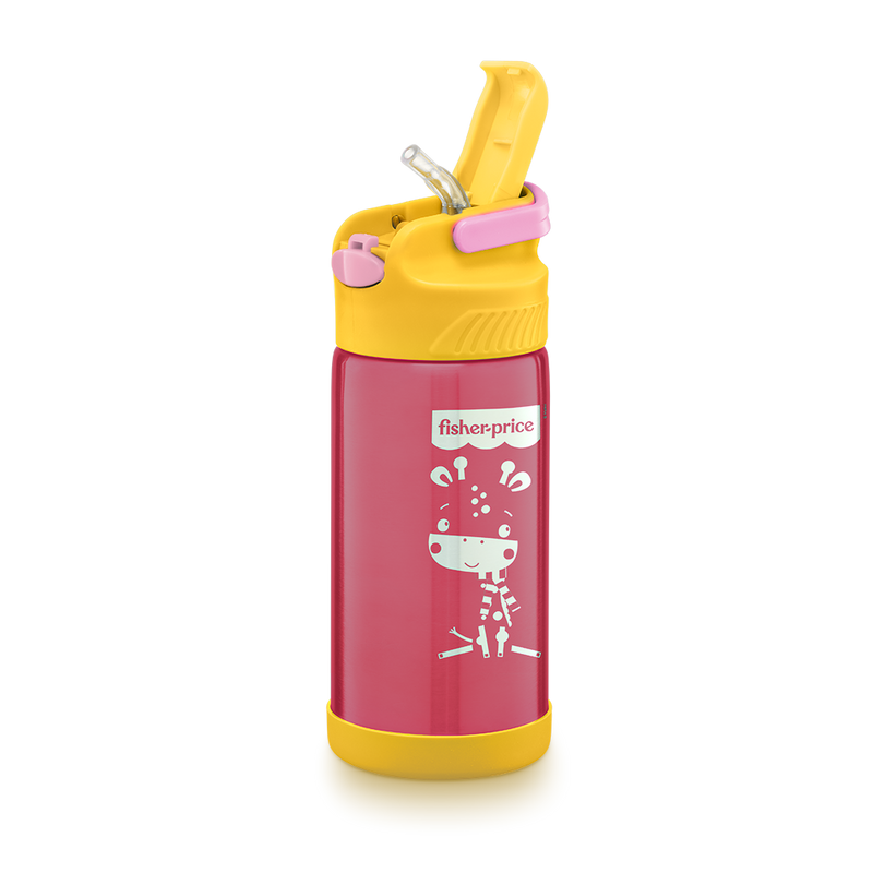COPO TÉRMICO AÇO INOX HOT & COLD ROSA CUPCAKE - FISHER PRICE