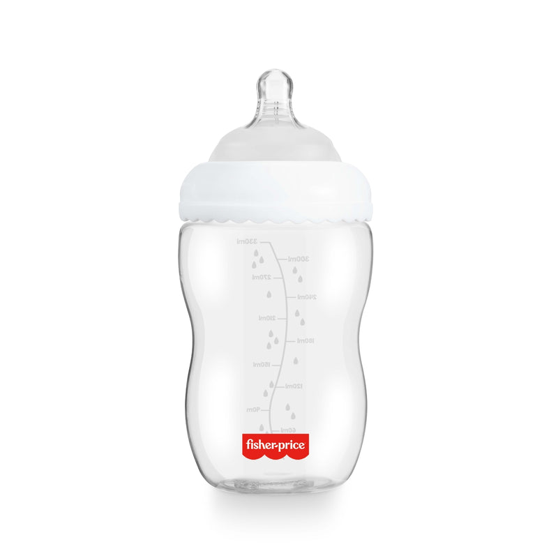 BIBERÃO FIRST MOMENTS CLÁSSICA NEUTRA 330ML - FISHER PRICE