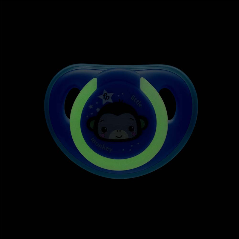 CHUPETA FIRST MOMENTS GLOW TAM. 2 AZUL - COM CASE ESTERILIZADOR - FISHER PRICE