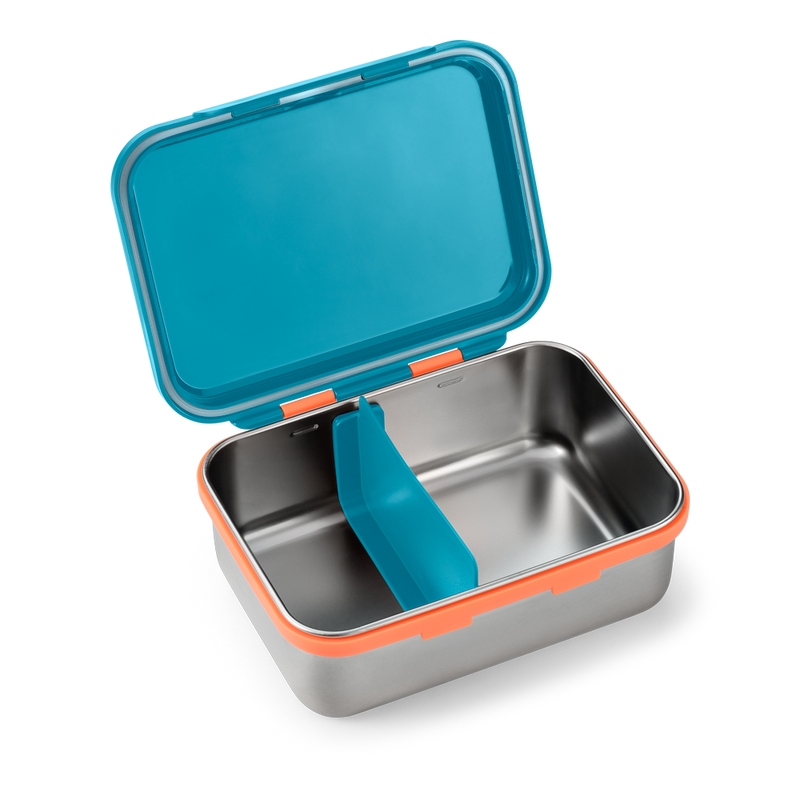 BENTO BOX AÇO INOX HOT & COLD AZUL FRESH FISHER PRICE