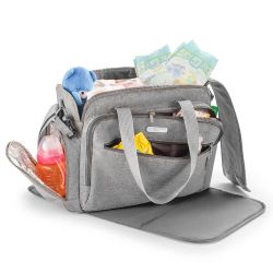BOLSA MATERNIDADE CINZENTO