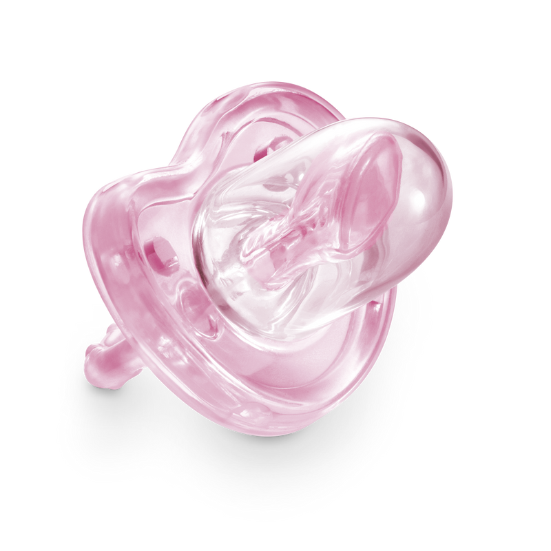 CHUPETA 100 SILICONE ROSA