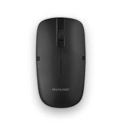 RATO PRETO WIRELESS 2.4GHZ 1200DPI USB
