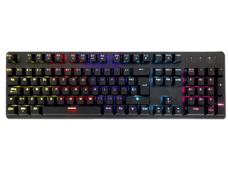 TECLADO MECÂNICO GAMER RAINBOW LED