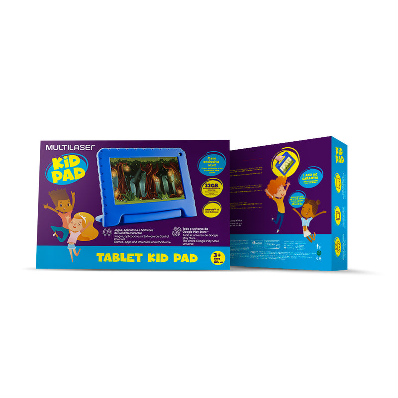 WIFI TABLET – 2GB/32GB 7″ – KID PAD AZUL